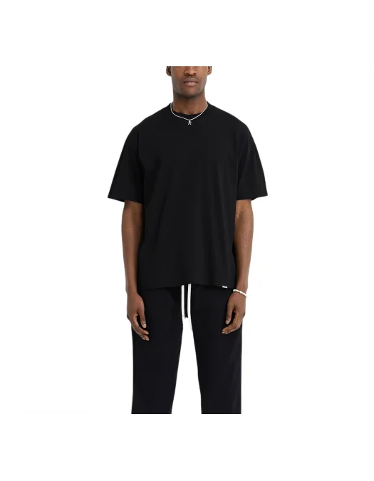 Tricou REPRESENT, Initial, Oversized, Simple, Black - INM4742001 Tricou REPRESENT, Initial, Oversized, Simple, Black - INM4742001