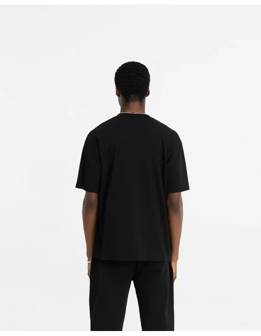 Tricou REPRESENT, Initial, Oversized, Simple, Black - INM4742001 Tricou REPRESENT, Initial, Oversized, Simple, Black - INM4742001