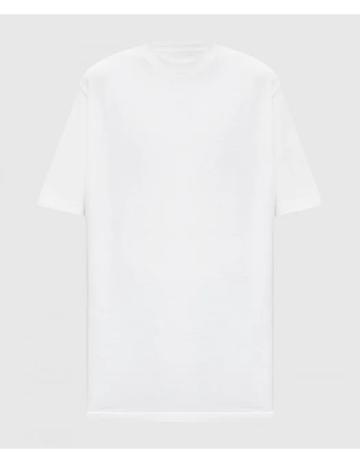 Tricou JIL SANDER, Logo Back Insert, White - J02GC0128J46219001