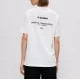 Tricou JIL SANDER, Logo Back Insert, White - J02GC0128J46219001