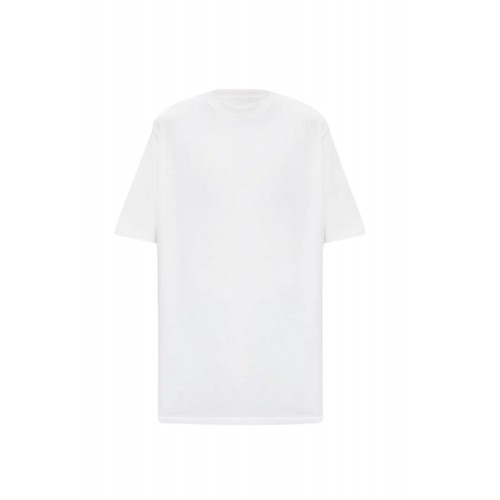 Tricou JIL SANDER, Logo Back Insert, White Tricou JIL SANDER, Logo Back Insert, White