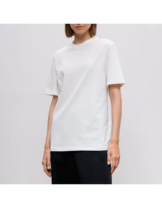 Tricou JIL SANDER, Logo Back Insert, White - J02GC0128J46219001