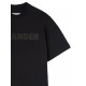 Tricou JIL SANDER, Logo Insert, Black - J03GC0137J20243001