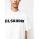 Tricou JIL SANDER, Logo Insert, Classic, White - J21GC0001J45148102