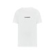 Tricou JIL SANDER, Logo Insert, White - J40GC0118J20103102 Tricou JIL SANDER, Logo Insert, White - J40GC0118J20103102