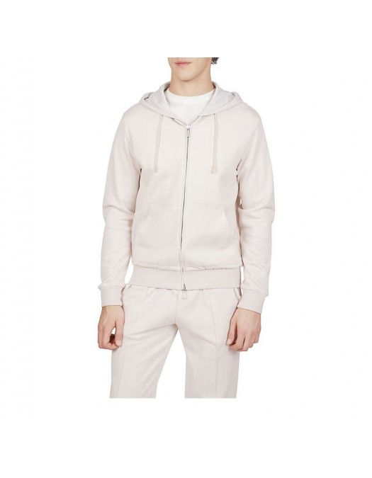 Hanorac ELEVENTY, Pinstriped Zip-up, Beige - J75FELJ17TES0J15002