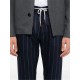 Pantaloni ELEVENTY, Vertical Stripes, Navy Blue - J75PANG03TES0H02611N Pantaloni ELEVENTY, Vertical Stripes, Navy Blue - J75PANG03TES0H02611N