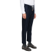 Pantaloni ELEVENTY, Vertical Stripes, Navy Blue - J75PANG03TES0H02611N Pantaloni ELEVENTY, Vertical Stripes, Navy Blue - J75PANG03TES0H02611N