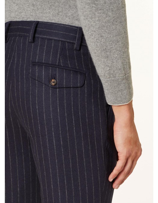 Pantaloni ELEVENTY, Vertical Stripes, Navy Blue - J75PANG03TES0H02611N Pantaloni ELEVENTY, Vertical Stripes, Navy Blue - J75PANG03TES0H02611N