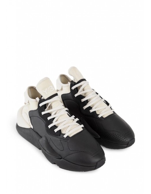 SNEAKERS Y-3, Kaiwa, Black/White  JS1118BLACK - JS1118BLACK