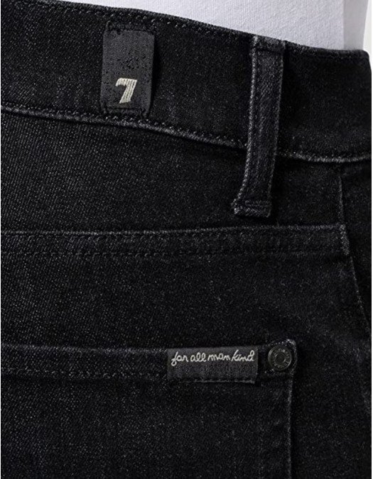 Jeans 7 For All Mankind,  Slimmy Tapered, Black - JSMXB820LR
