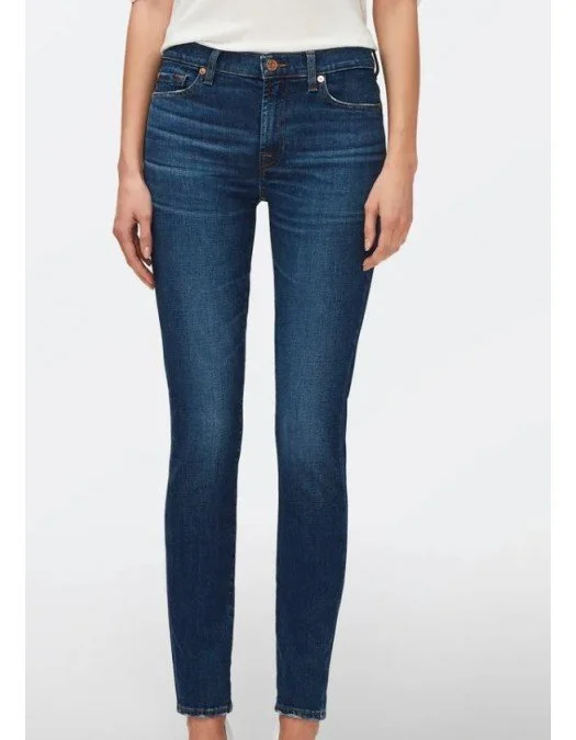 Jeans 7 For All Mankind, SLIM ILLUSION HIGHLINE, Bleumarin - JSWZC12ESH Jeans 7 For All Mankind, SLIM ILLUSION HIGHLINE, Bleumarin - JSWZC12ESH