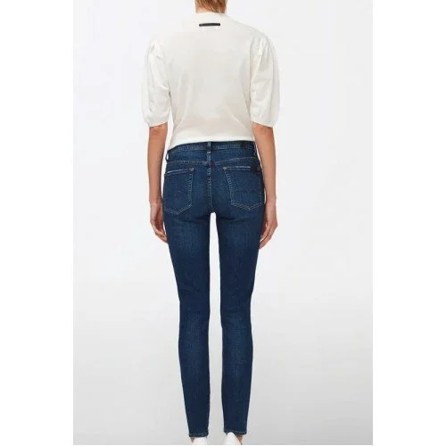 Jeans 7 For All Mankind, SLIM ILLUSION HIGHLINE, Bleumarin