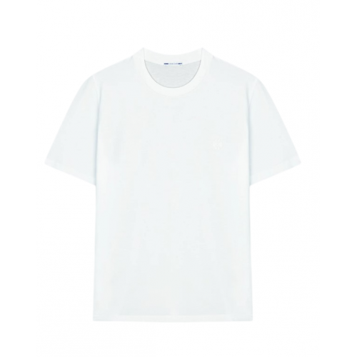 Tricou JACOB COHEN, Crew Neck, Cotton, Classic, White Tricou JACOB COHEN, Crew Neck, Cotton, Classic, White