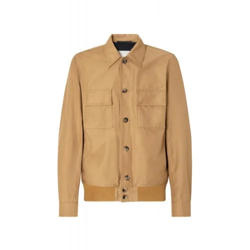 Jacheta Jacob Cohen, Bomber in Mink Brown Cotton and Nylon