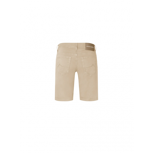 Pantaloni scurti JACOB COHEN, Nicolas Slim Design, Cotton, Almond Beige Pantaloni scurti JACOB COHEN, Nicolas Slim Design, Cotton, Almond Beige