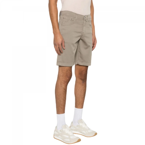 Pantaloni scurti JACOB COHEN, Nicolar Design, Cotton, Light Pearl Grey Pantaloni scurti JACOB COHEN, Nicolar Design, Cotton, Light Pearl Grey