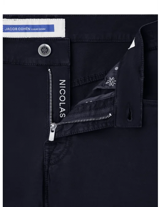 Pantaloni scurti JACOB COHEN, Nicolar Design, Cotton, Navy Blue - JUMOE001054S3756TRY99 Pantaloni scurti JACOB COHEN, Nicolar Design, Cotton, Navy Blue - JUMOE001054S3756TRY99