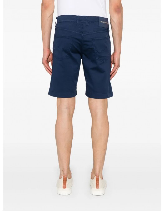 Pantaloni scurti JACOB COHEN, Nicolas Design, Cotton, Navy Blue - JUMOE001054S3756TRY99 Pantaloni scurti JACOB COHEN, Nicolas Design, Cotton, Navy Blue - JUMOE001054S3756TRY99