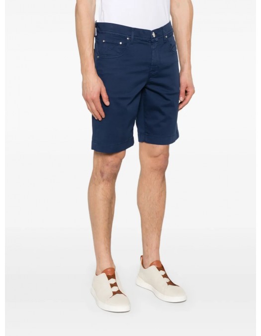 Pantaloni scurti JACOB COHEN, Nicolas Design, Cotton, Navy Blue - JUMOE001054S3756TRY99 Pantaloni scurti JACOB COHEN, Nicolas Design, Cotton, Navy Blue - JUMOE001054S3756TRY99