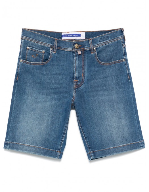Pantaloni scurti JACOB COHEN, Slim Fit, Nicolas In Design, Blue - JUMOM001057S3737S1100D Pantaloni scurti JACOB COHEN, Slim Fit, Nicolas In Design, Blue - JUMOM001057S3737S1100D