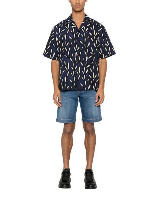 Pantaloni scurti JACOB COHEN, Slim Fit, Nicolas In Design, Blue - JUMOM001057S3737S1100D Pantaloni scurti JACOB COHEN, Slim Fit, Nicolas In Design, Blue - JUMOM001057S3737S1100D