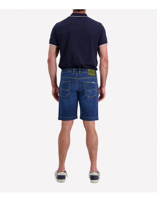 Pantaloni scurti JACOB COHEN, Slim Fit, Nicolas In Design, Blue - JUMOM001057S3737S1100D Pantaloni scurti JACOB COHEN, Slim Fit, Nicolas In Design, Blue - JUMOM001057S3737S1100D