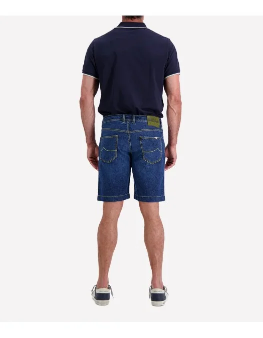 Pantaloni scurti JACOB COHEN, Slim Fit, Nicolas In Design, Blue - JUMOM001057S3737S1100D Pantaloni scurti JACOB COHEN, Slim Fit, Nicolas In Design, Blue - JUMOM001057S3737S1100D