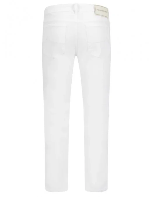 Jeans JACOB COHEN, Slim Fit, Stretch, White - JUMQE015030S3848L1W00D Jeans JACOB COHEN, Slim Fit, Stretch, White - JUMQE015030S3848L1W00D