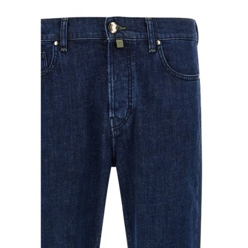 Jeans JACOB COHEN, Edo logo-embroidery five-pocket jeans