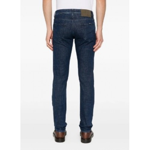 Jeans JACOB COHEN, Edo logo-embroidery five-pocket jeans