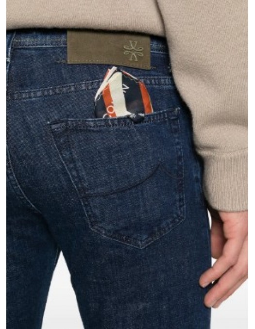 Jeans JACOB COHEN, Edo logo-embroidery five-pocket jeans - JUMQE015034S3736R2100D