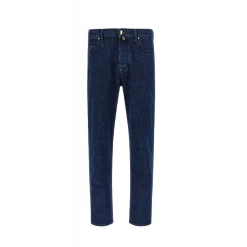 Jeans JACOB COHEN, Edo logo-embroidery five-pocket jeans