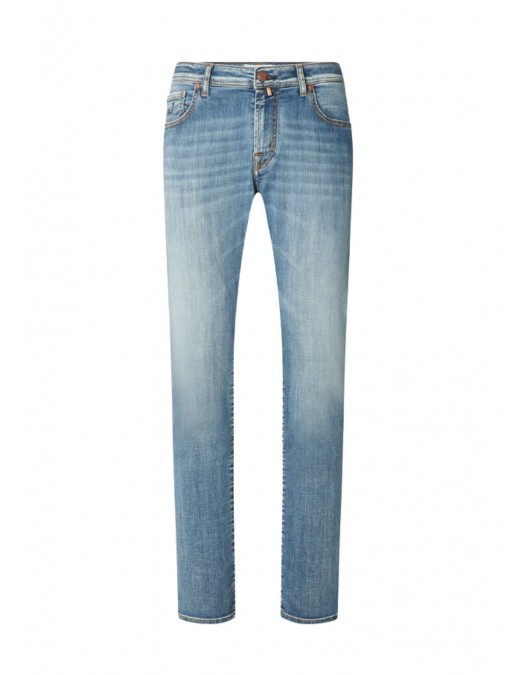 Jeans JACOB COHEN, Bard Regular-Slim 5 Pocket Jeans in Medium Blue Super Stretch - JUMQE015055S3623V1200D