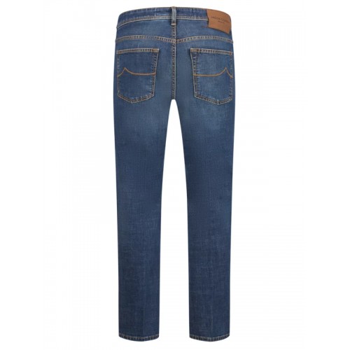 Jeans JACOB COHEN, Slim Fit, Cropped, Blue Jeans JACOB COHEN, Slim Fit, Cropped, Blue