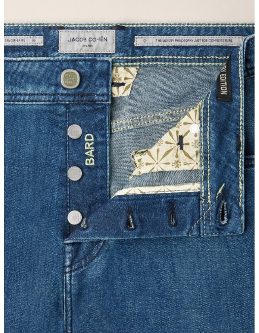 Jeans JACOB COHEN, Bard LTD Regular-Slim 5 Pocket Jeans in Medium Blue Power - JUMQS004079S2851S1200D