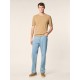 Tricou JACOB COHEN, Short Sleeve Top in Sand Combed Cotton - JUMSG034000X0006FLD08