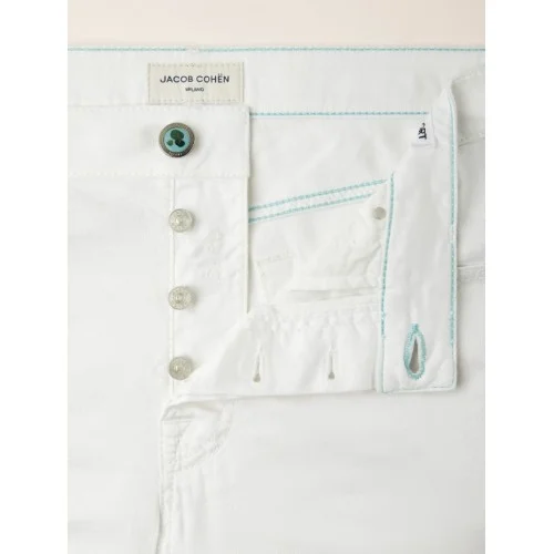 Jeans JACOB COHEN, Bard Regular-Slim 5 Pocket Pants in White 