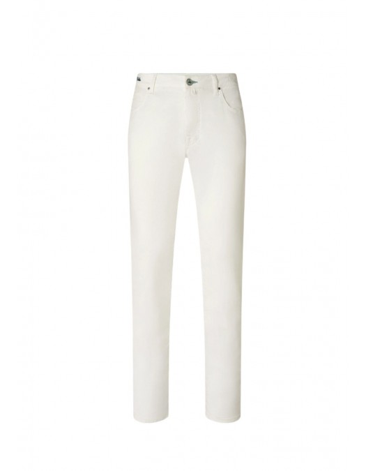 Jeans JACOB COHEN, Bard Regular-Slim 5 Pocket Pants in White - JURQR004R01S4269TDA00
