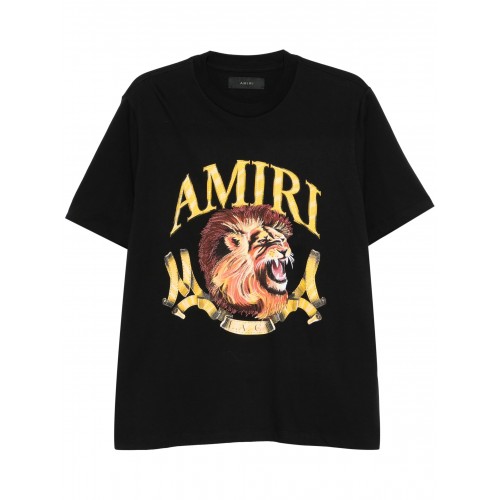 TRICOU AMIRI, Hollywood Lion, Black TRICOU AMIRI, Hollywood Lion, Black