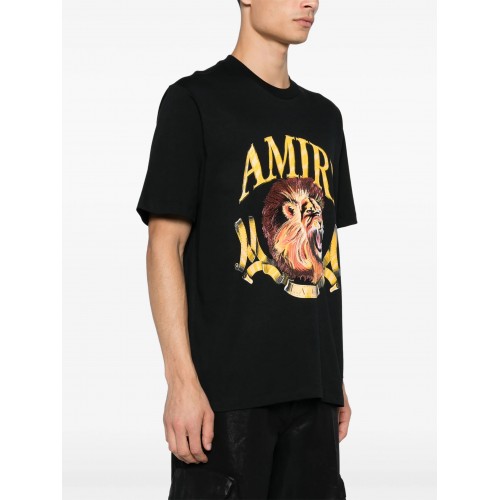 TRICOU AMIRI, Hollywood Lion, Black TRICOU AMIRI, Hollywood Lion, Black
