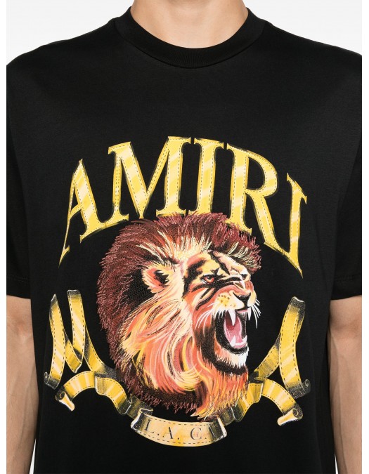 TRICOU AMIRI, Hollywood Lion, Black - JYTE1090BLACK