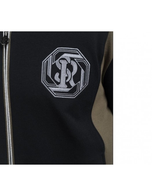 JACHETA STEFANO RICCI, Sports jacket with logo embroidery