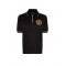 Tricou STEFANO RICCI, Model Polo, Insertii gold, Logo brodat