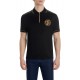 Tricou STEFANO RICCI, Model Polo, Insertii gold, Logo brodat - K111031P31T241523131