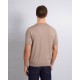 Tricou STEFANO RICCI, Crew neck sweater in cotton and silk, Beige - K212037G10F261933227