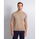 Tricou STEFANO RICCI, Crew neck sweater in cotton and silk, Beige - K212037G10F261933227