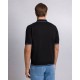 Tricou STEFANO RICCI, Cotton knit zip polo, Negru - K313051P31F261463131