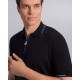 Tricou STEFANO RICCI, Cotton knit zip polo, Negru - K313051P31F261463131