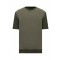 Tricou STEFANO RICCI, Crew neck sweater in silk, Verde